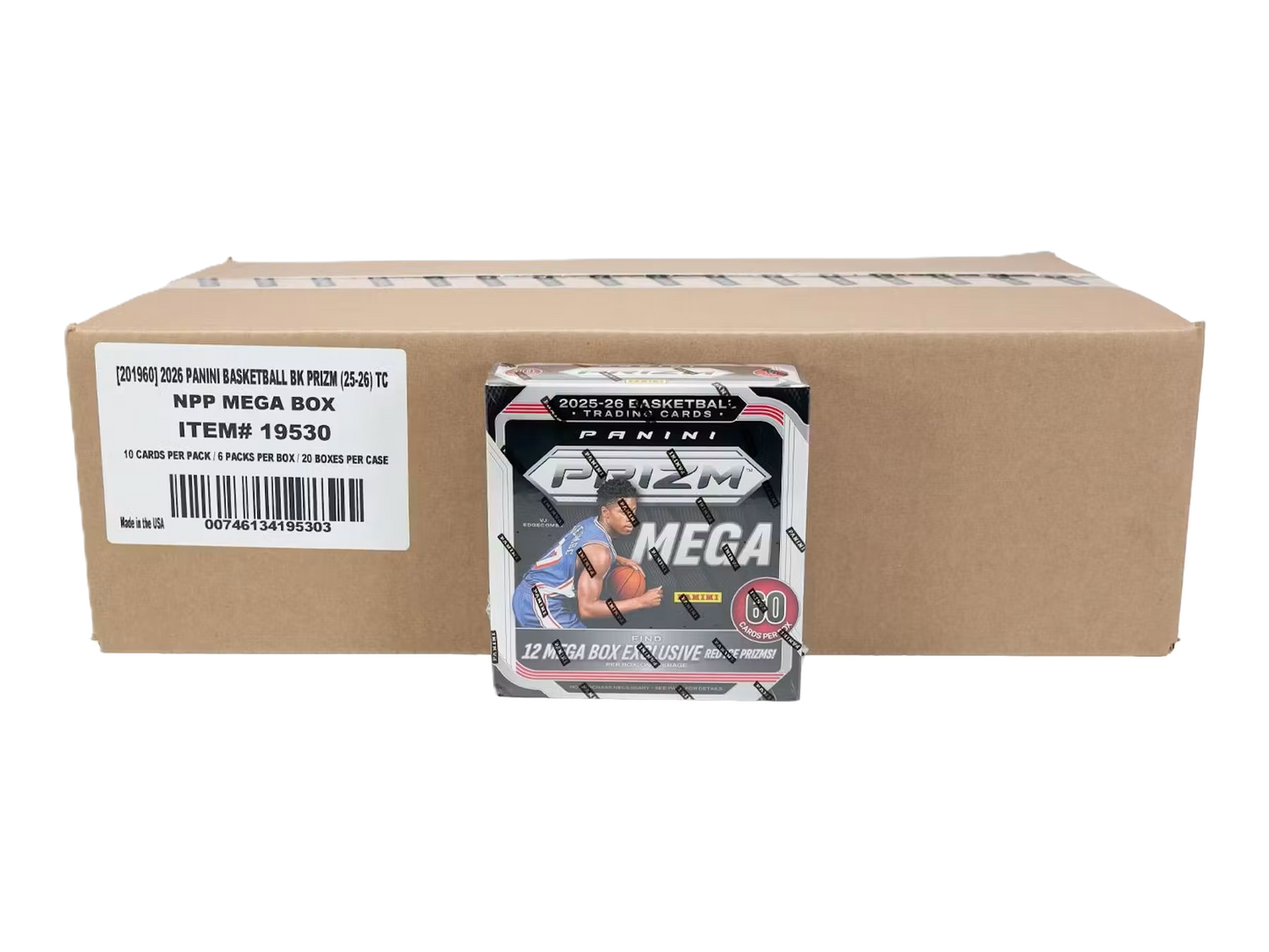 2025/26 Panini Prizm Basketball Mega 20-Box Case