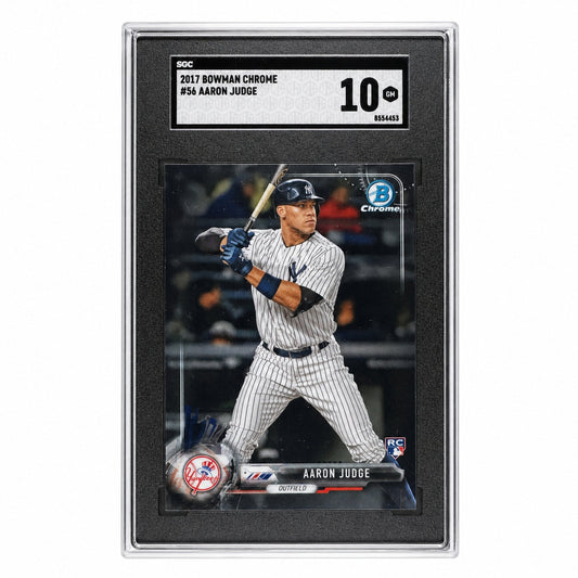 2017 Bowman Chrome Aaron Judge #56 Rookie RC SGC 10