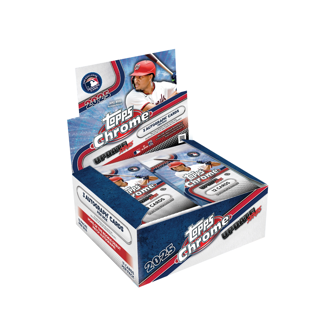 2025 Topps Chrome Update Series Baseball Jumbo Box