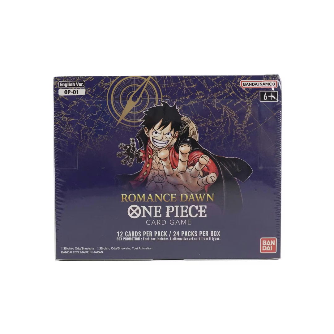 One Piece OP-01 English Romance Dawn White Bottom Booster Box