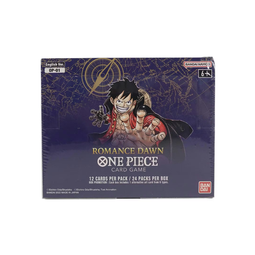 One Piece OP-01 English Romance Dawn White Bottom Booster Box