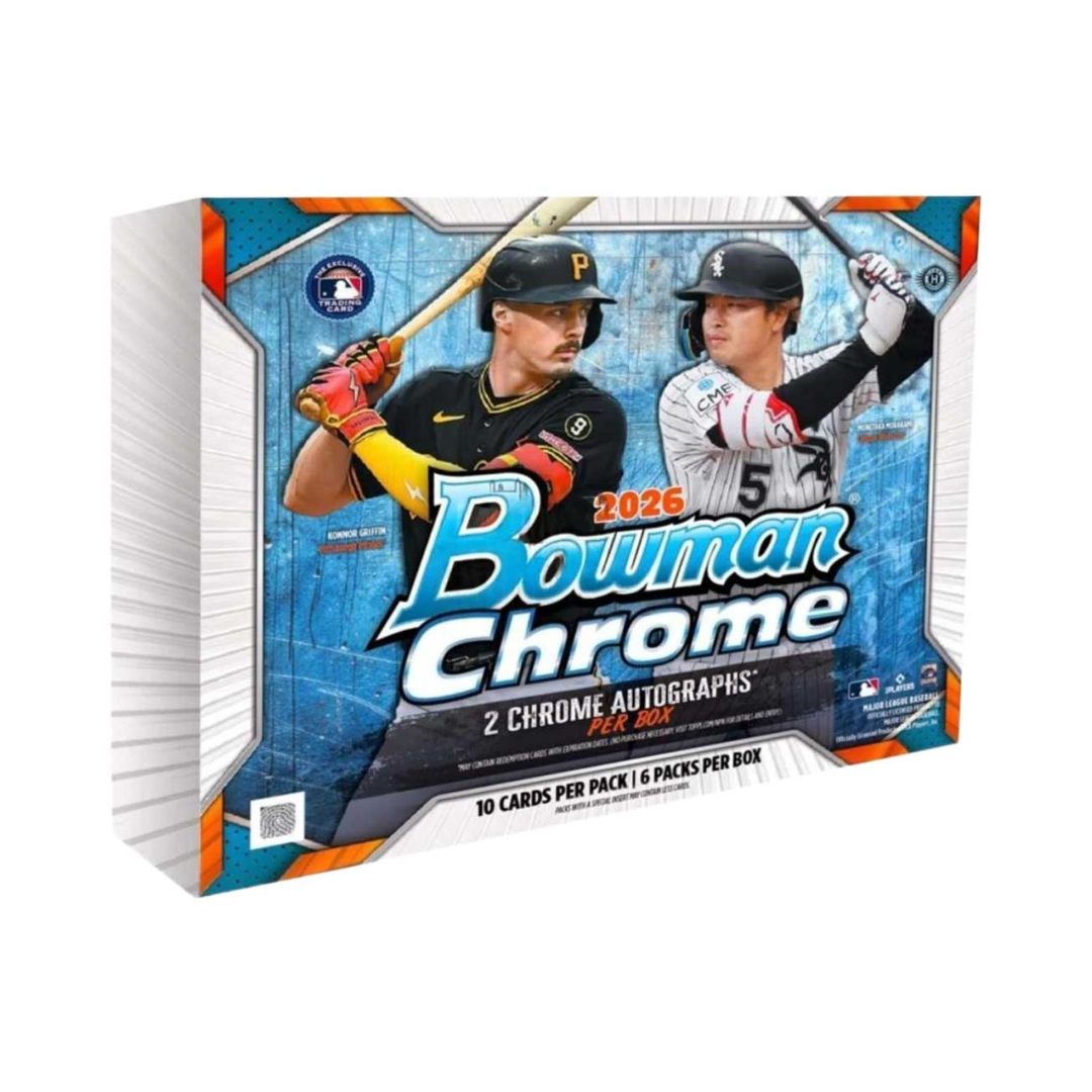 2026 Bowman Chrome Baseball Hobby Box
