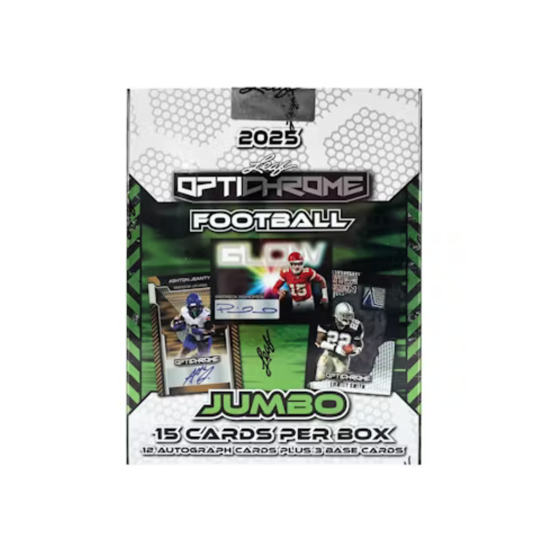 2025 Leaf Optichrome Football Jumbo Box