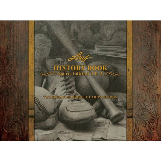 2025 Leaf History Book Sports Edition: Chapter 2 Hobby Box