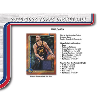 2025/26 Topps Flagship Basketball Hobby Box