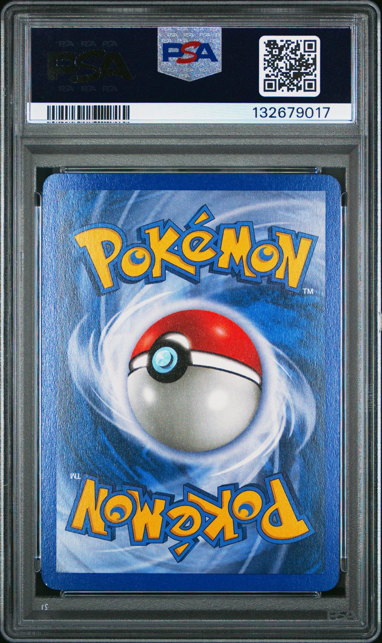 2002 Pokemon Expedition Reverse Holo Blastoise #4 PSA 8