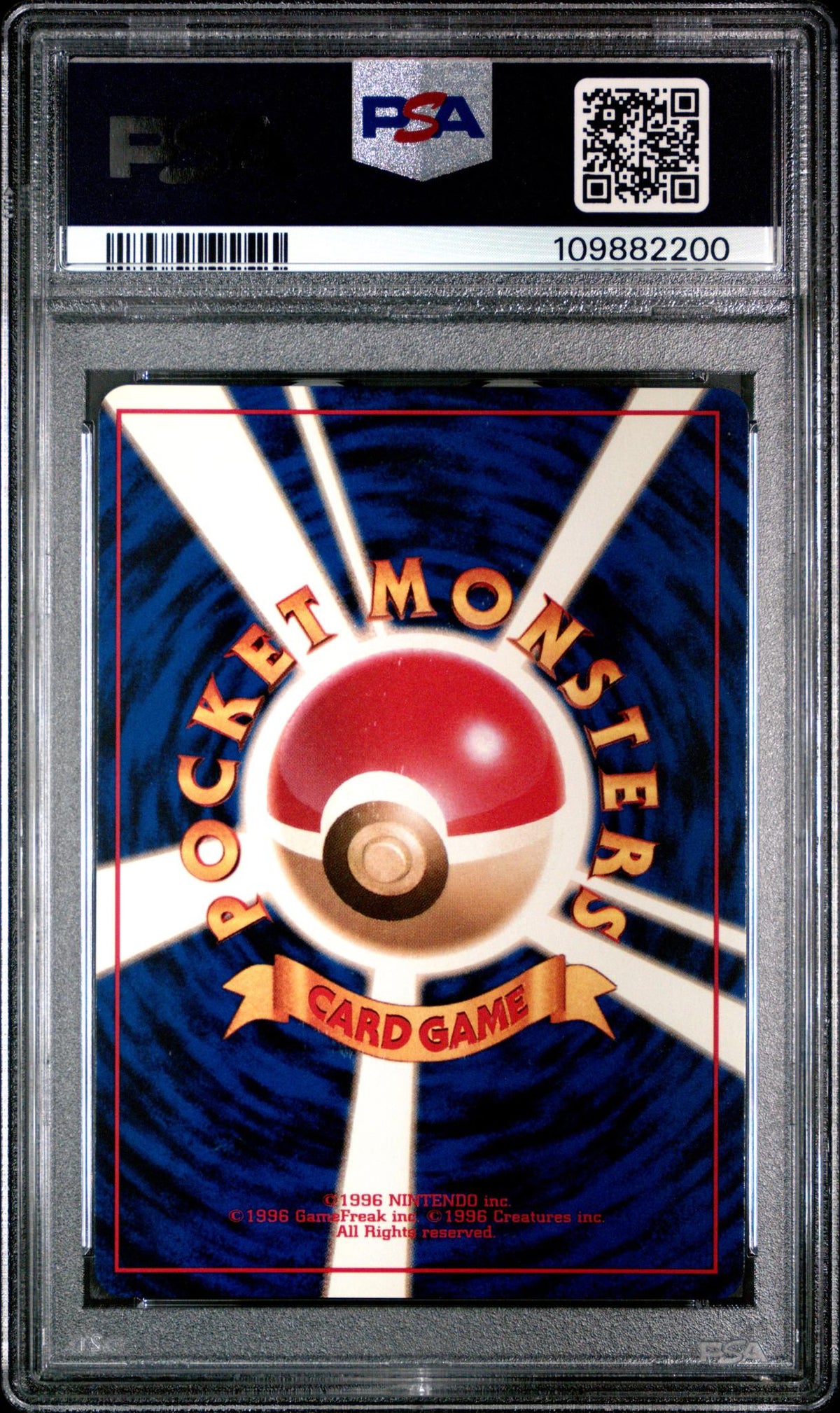 1996 Pokemon Base Set Japanese Holo Machamp #68 PSA 9
