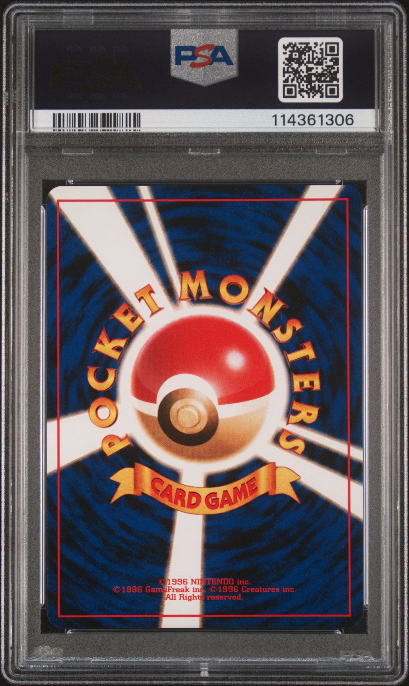 1997 Pokemon Team Rocket Japanese Holo Dark Slowbro #80 PSA 9