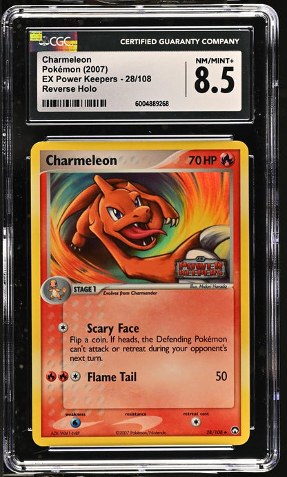 2007 #28/108 Charmeleon EX Power Keepers CGC 8.5