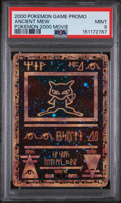 2000 Pokemon Movie Promo Ancient Mew PSA 9