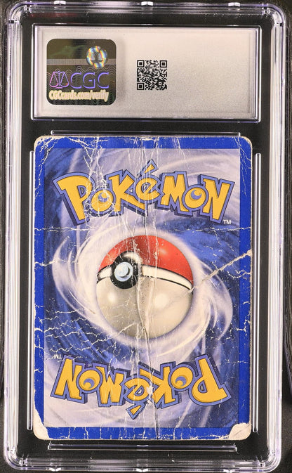 1999 Pokemon #12/102 Ninetales Base Set CGC 1