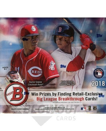 2018 Bowman Baseball Retail Box