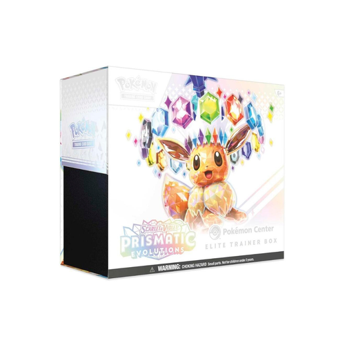 Pokémon Scarlet & Violet Prismatic Evolutions Elite Trainer Box Pokemon Center