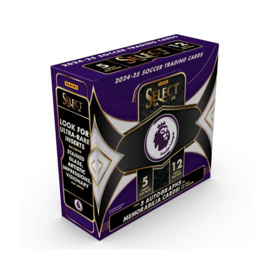 2024-25 Panini Select Premier League Soccer Hobby Box
