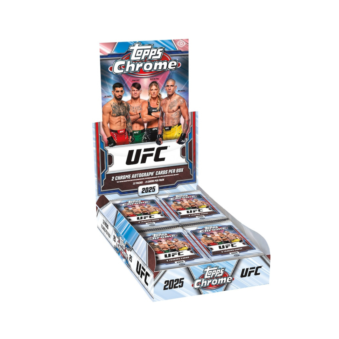 2025 Topps UFC Chrome Hobby Box
