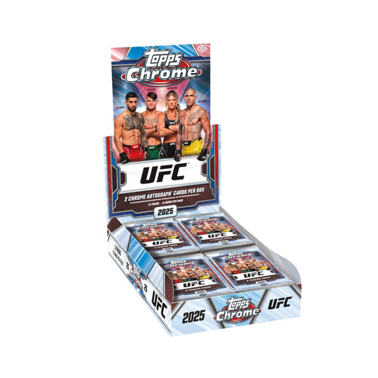 2025 Topps UFC Chrome Hobby Box