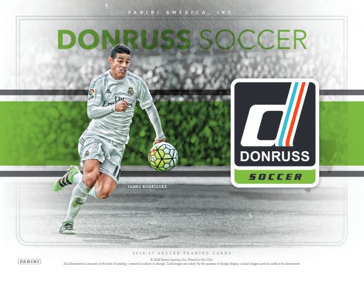 2016 Panini Donruss Soccer Hobby Box