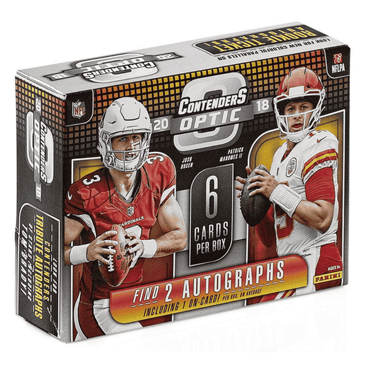 2018 Panini Contenders Optic Football Hobby Box