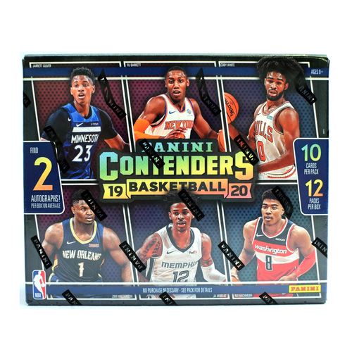 2019-20 Panini Contenders Basketball Hobby Box
