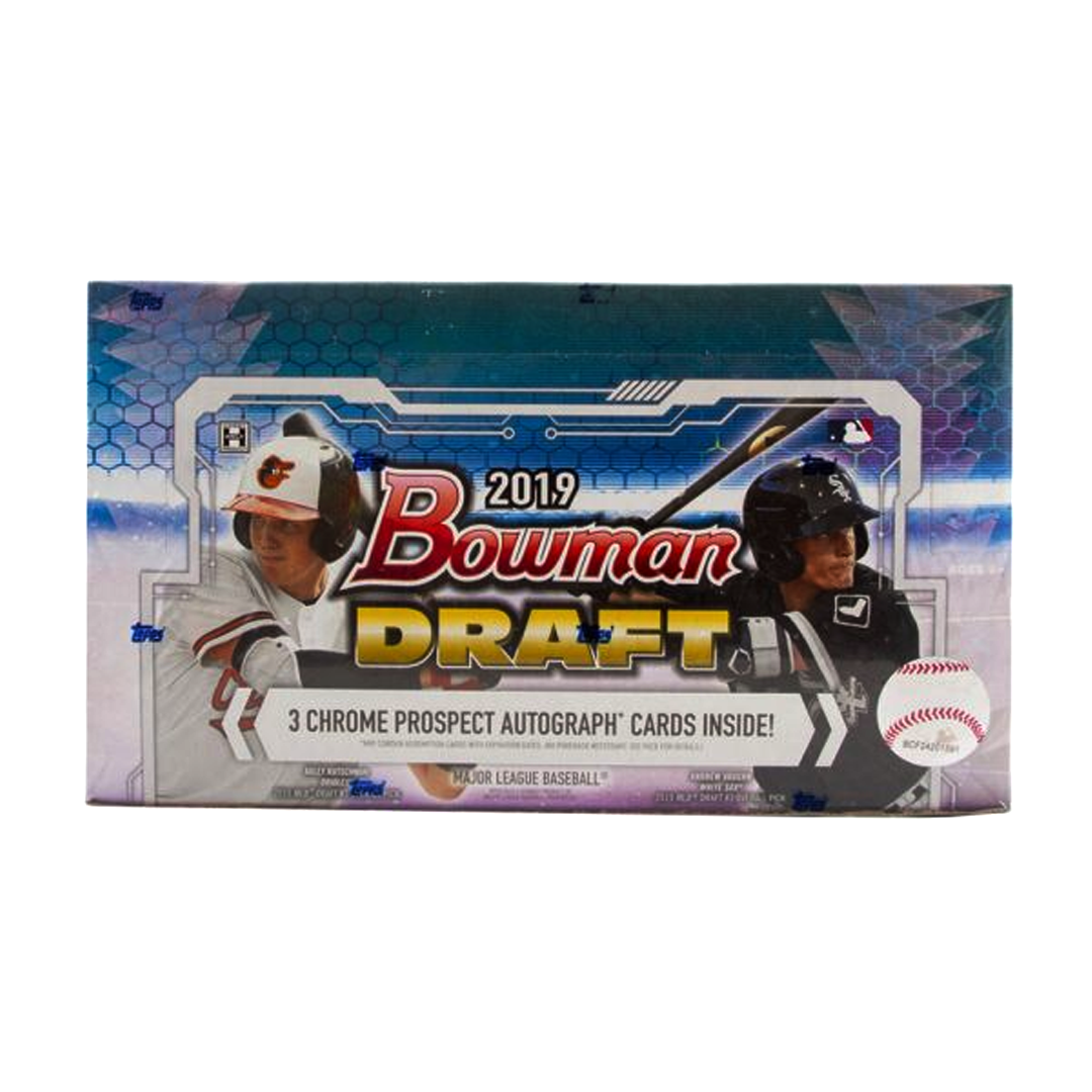 2019 Bowman Draft Baseball Jumbo Hobby Box