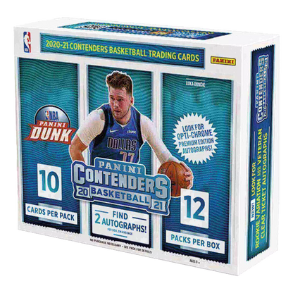 2020-21 Panini Contenders Basketball Hobby Box