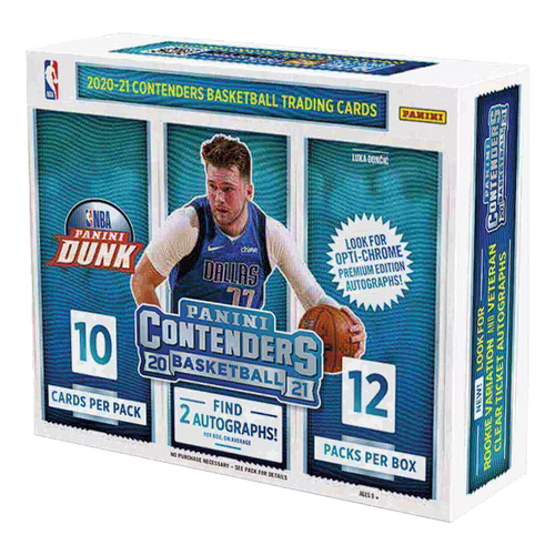 2020-21 Panini Contenders Basketball Hobby Box