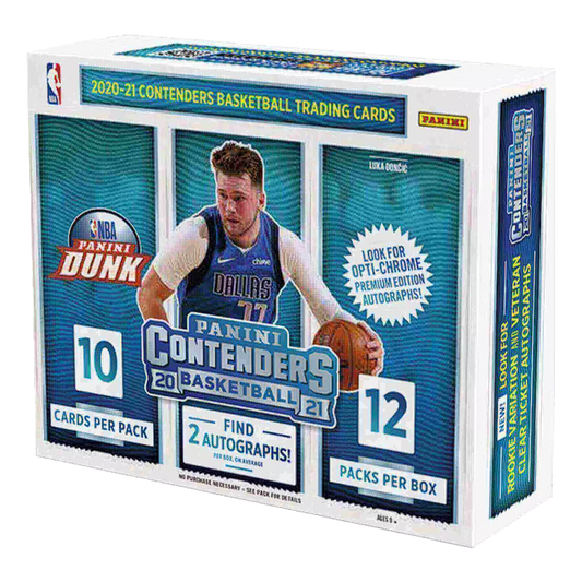2020-21 Panini Contenders Basketball Hobby Box