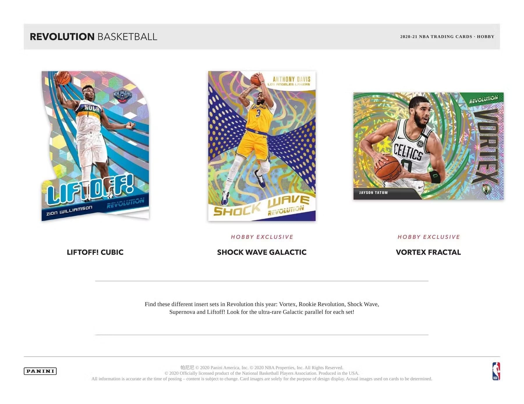 2020-21 Panini Revolution Basketball Hobby Box