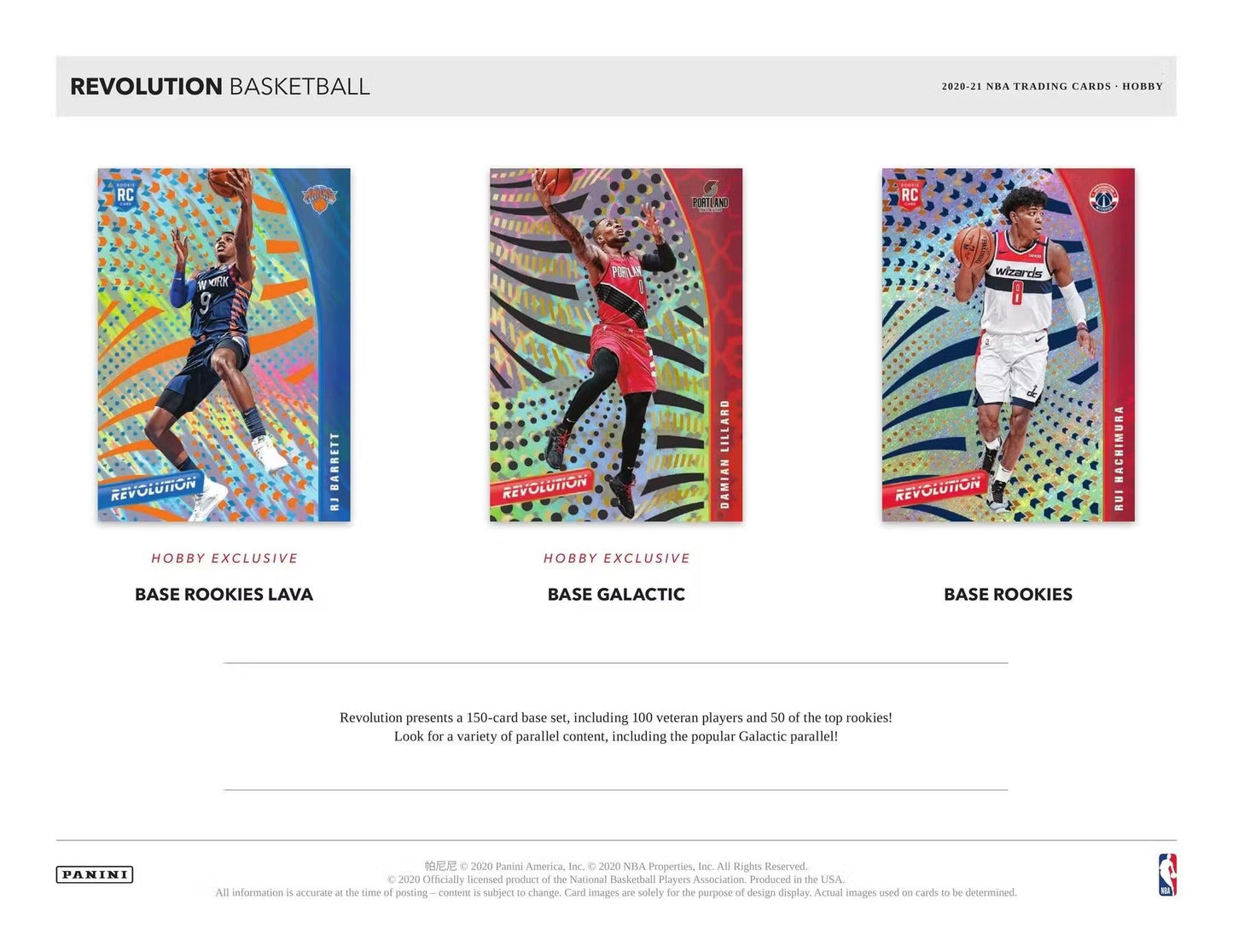 2020-21 Panini Revolution Basketball Hobby Box