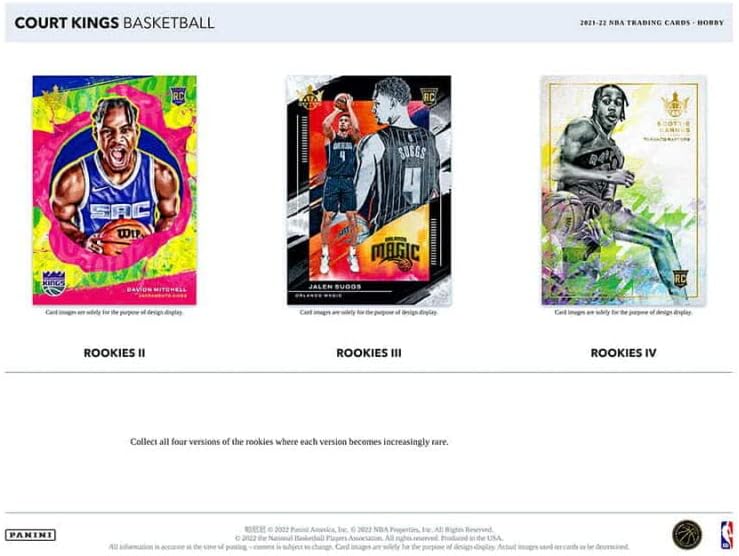 2021-22 Panini Court Kings Basketball Hobby Box