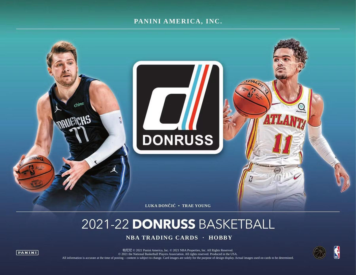 2021/22 Panini Donruss Basketball Hobby Box