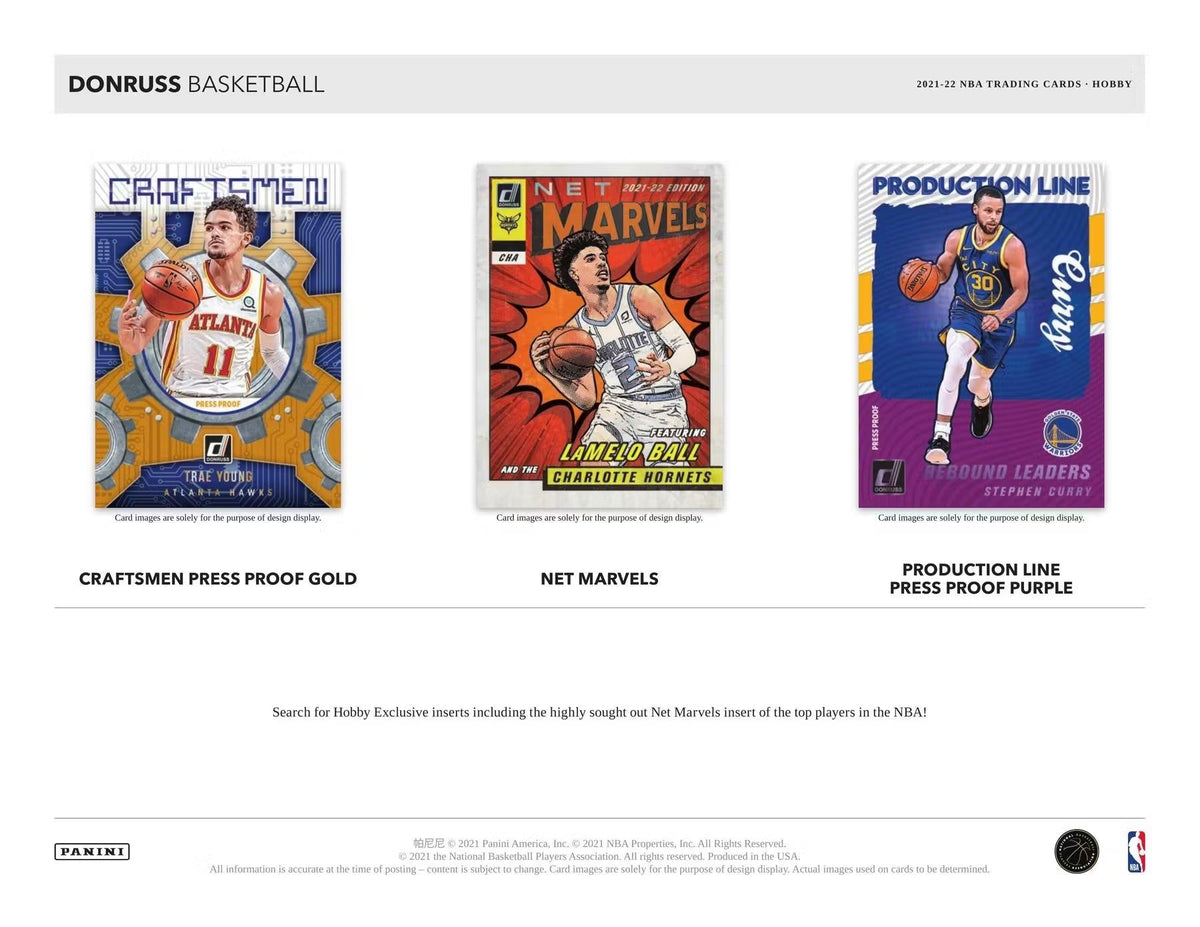 2021/22 Panini Donruss Basketball Hobby Box