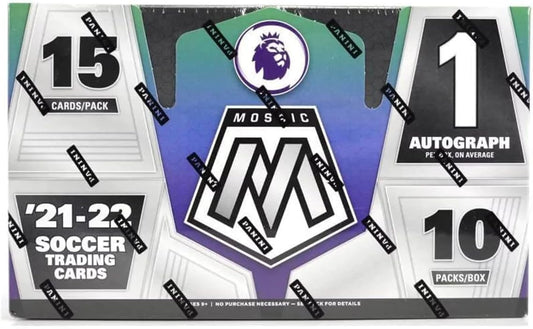 2021-22 Panini Mosaic Premier League Soccer Hobby Box