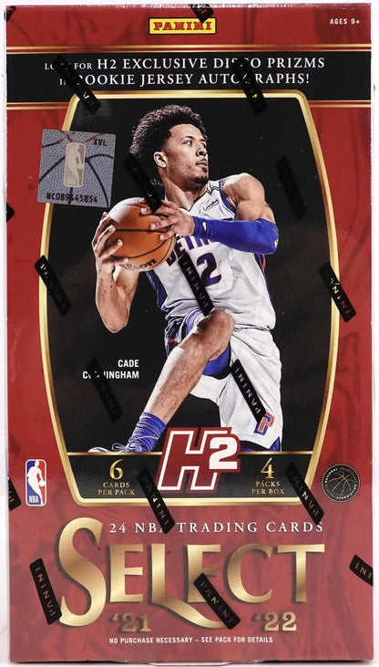 2021-22 Panini Select Basketball H2 hobby box