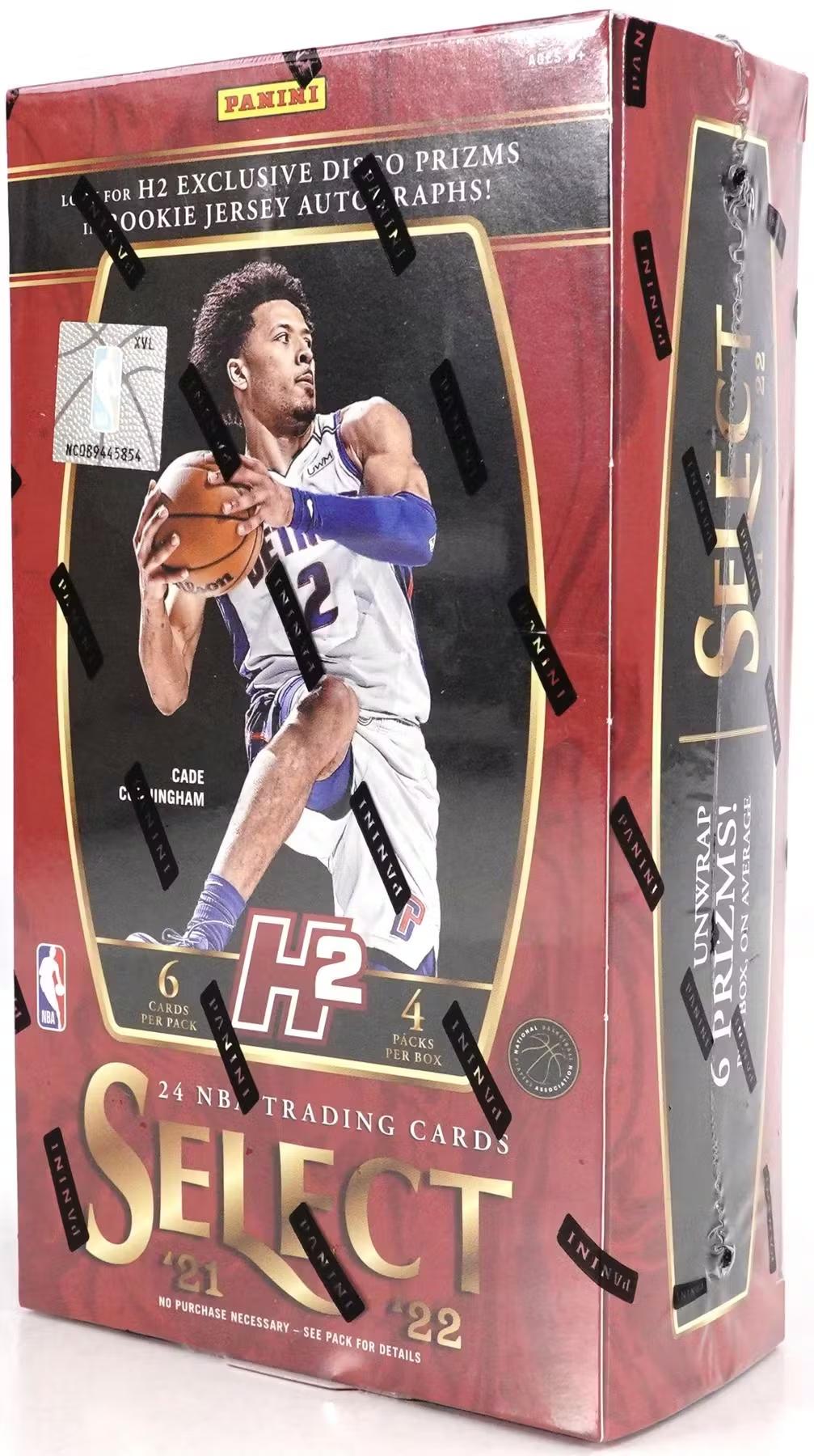 2021-22 Panini Select Basketball H2 hobby box
