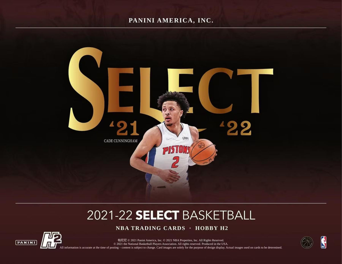 2021-22 Panini Select Basketball H2 hobby box