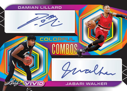 2022-23 Leaf Vivid Basketball Hobby Box
