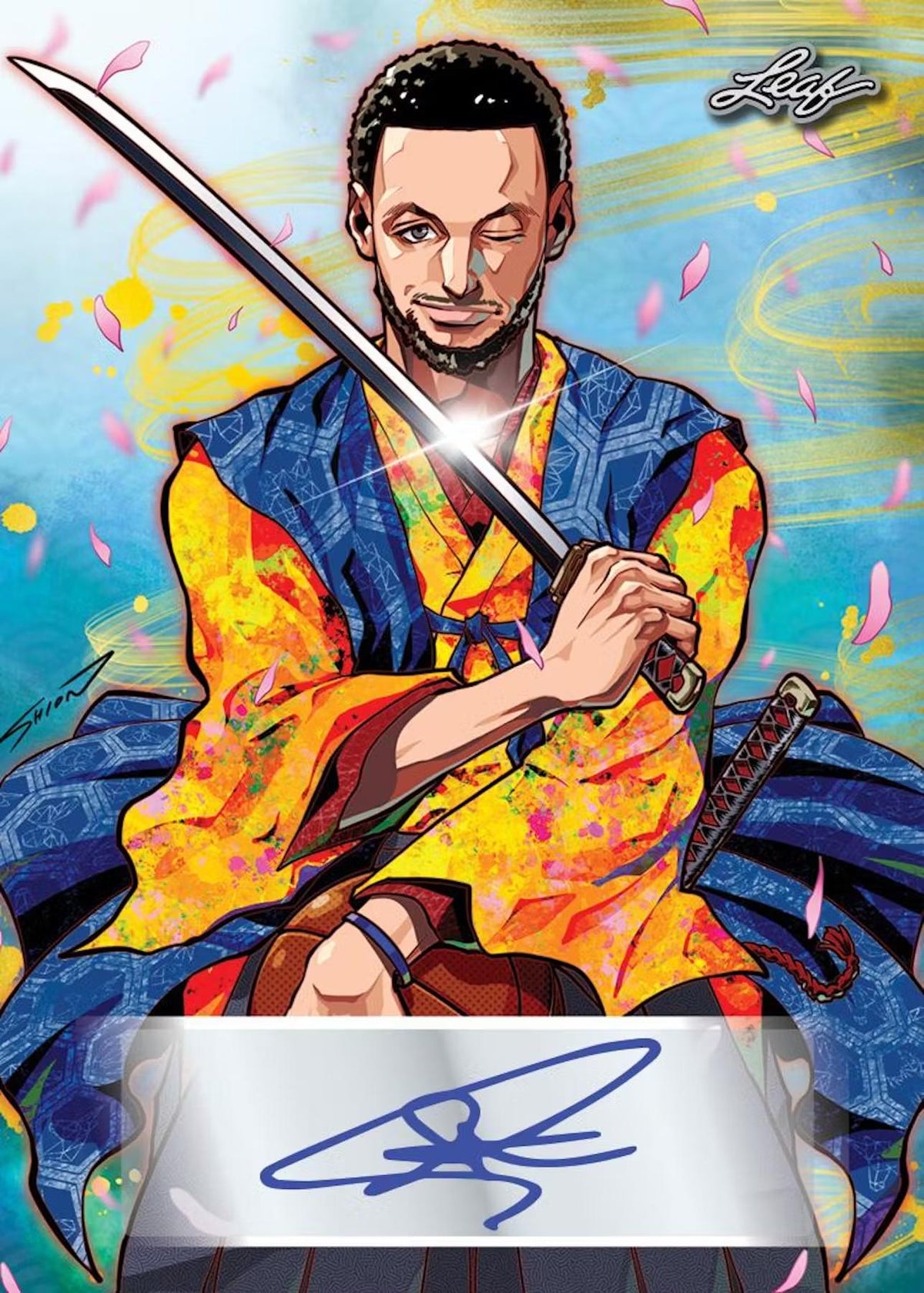 2022-23 Leaf Vivid Basketball Hobby Box