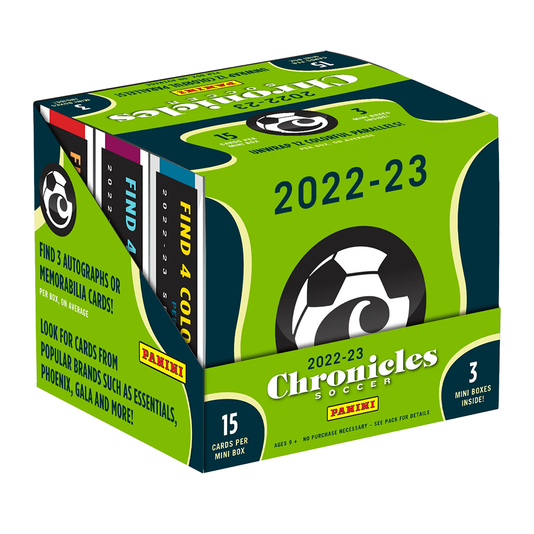 2022-23 Panini Chronicles Soccer Hobby Box