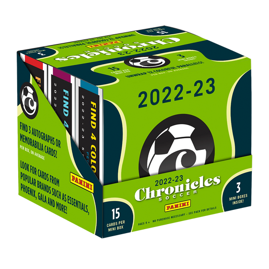 2022-23 Panini Chronicles Soccer Hobby Box