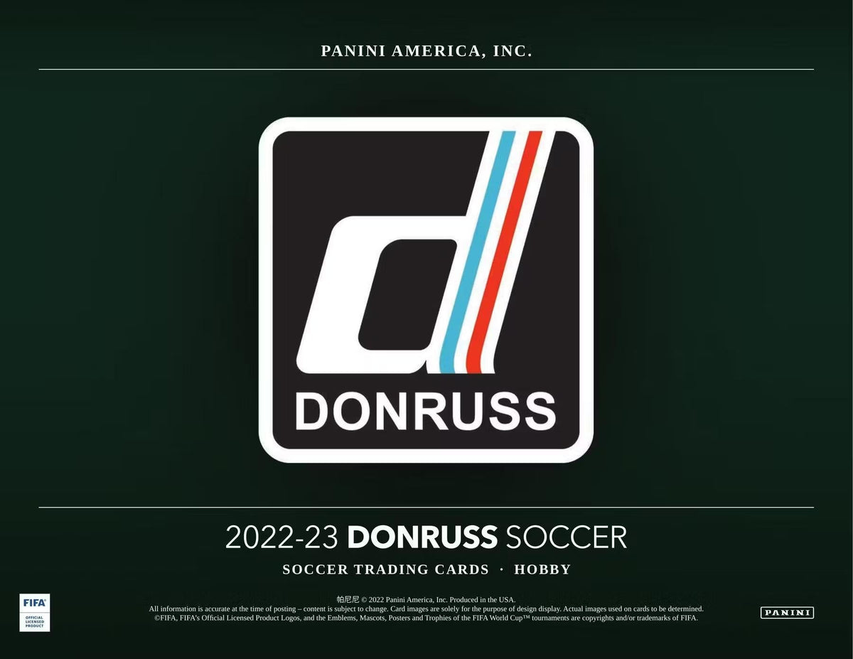 2022-23 Panini Donruss Soccer Hobby Box