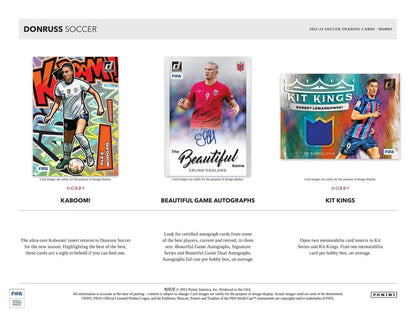 2022-23 Panini Donruss Soccer Hobby Box