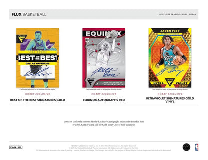 2022-23 Panini Flux Basketball Hobby Box