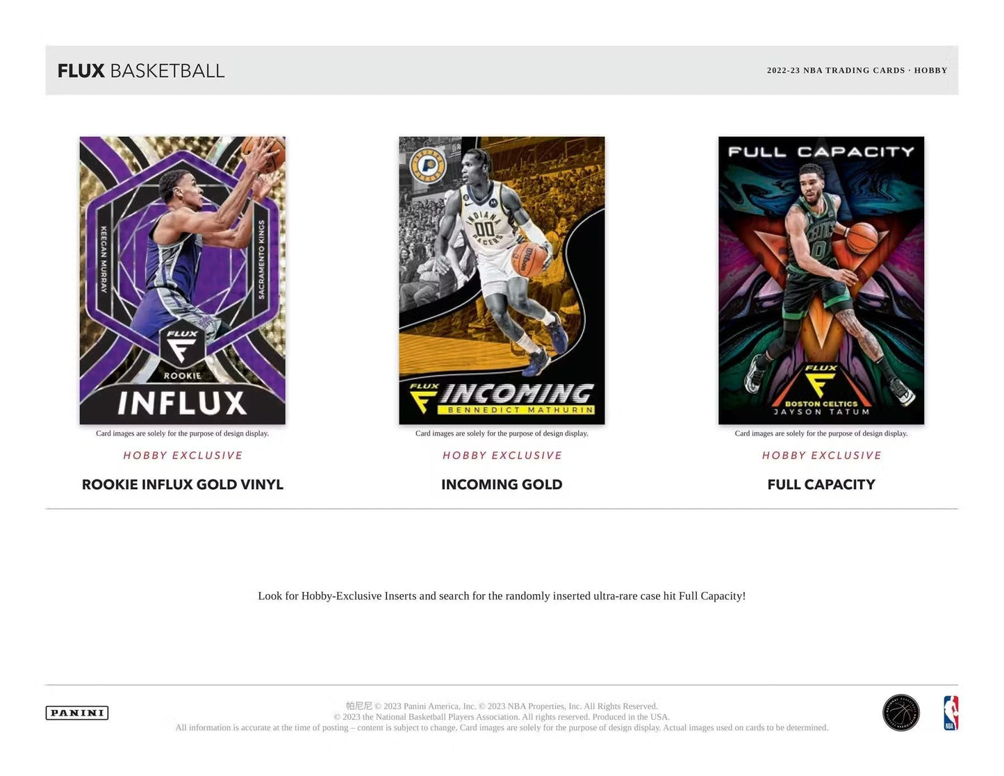 2022-23 Panini Flux Basketball Hobby Box