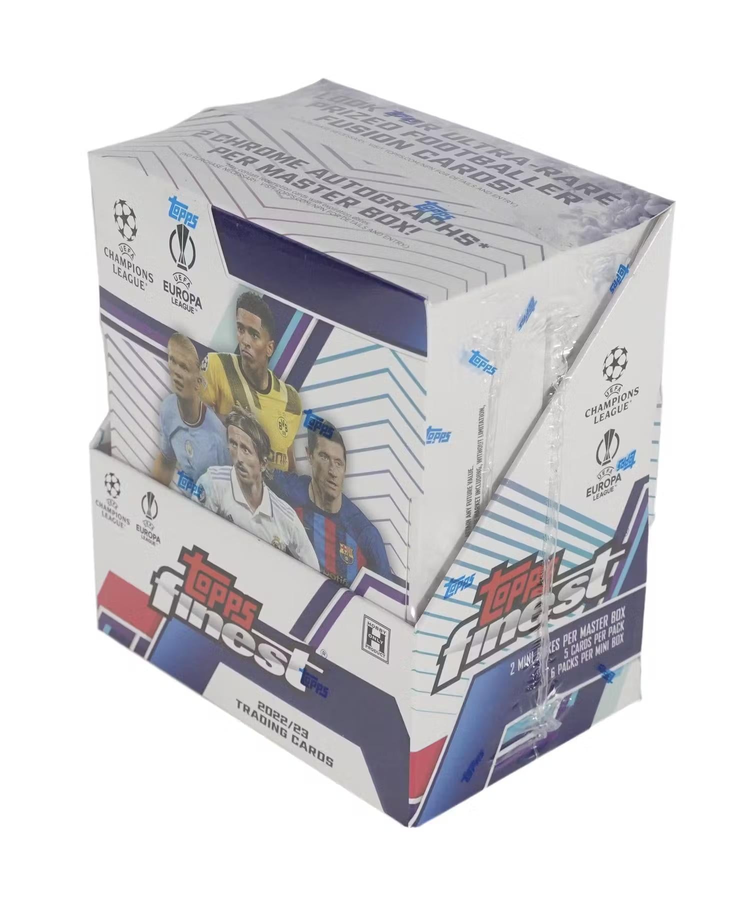 2022-23 Topps UEFA Club Competitions Finest Soccer Hobby Box