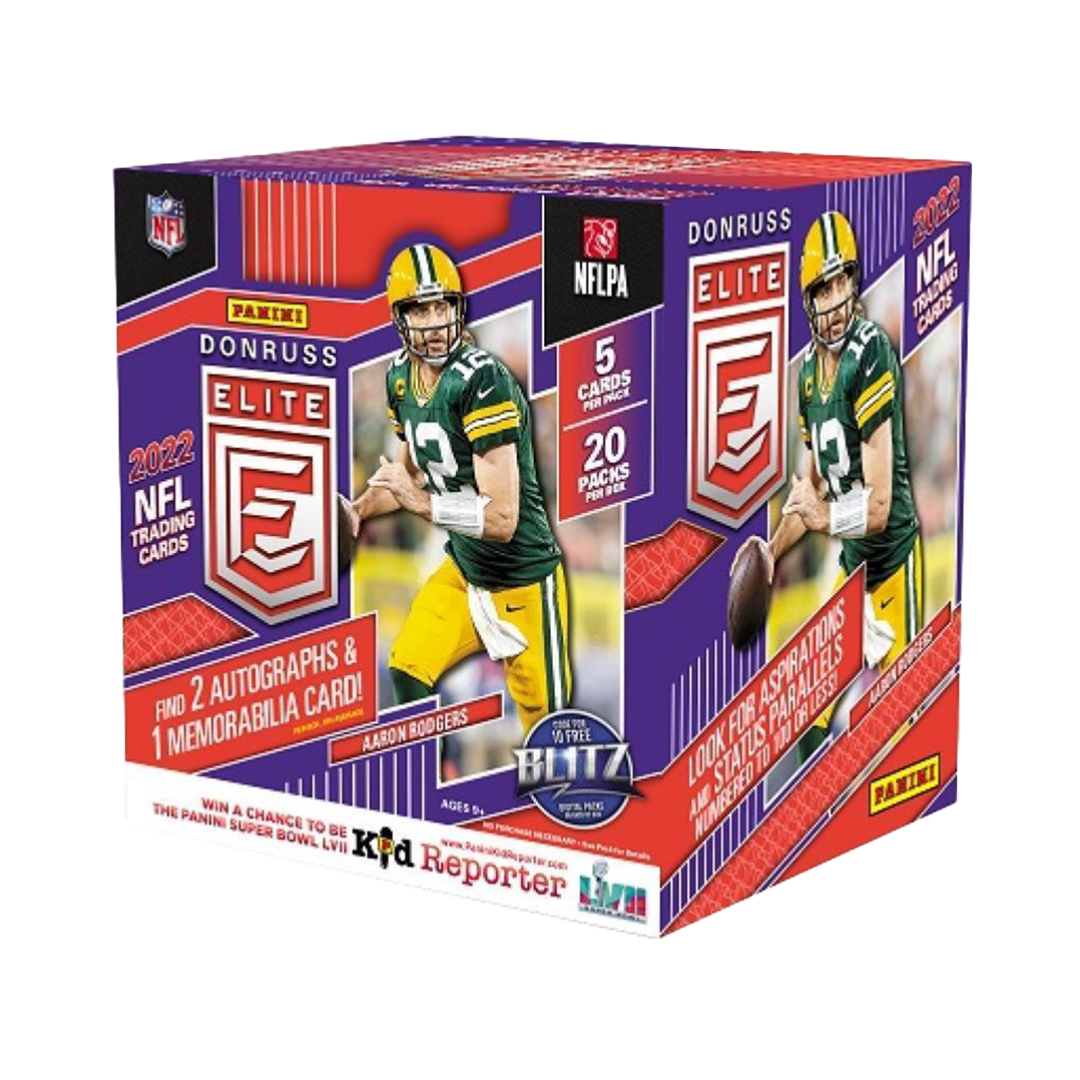 2022 Panini Donruss Elite Football Hobby Box