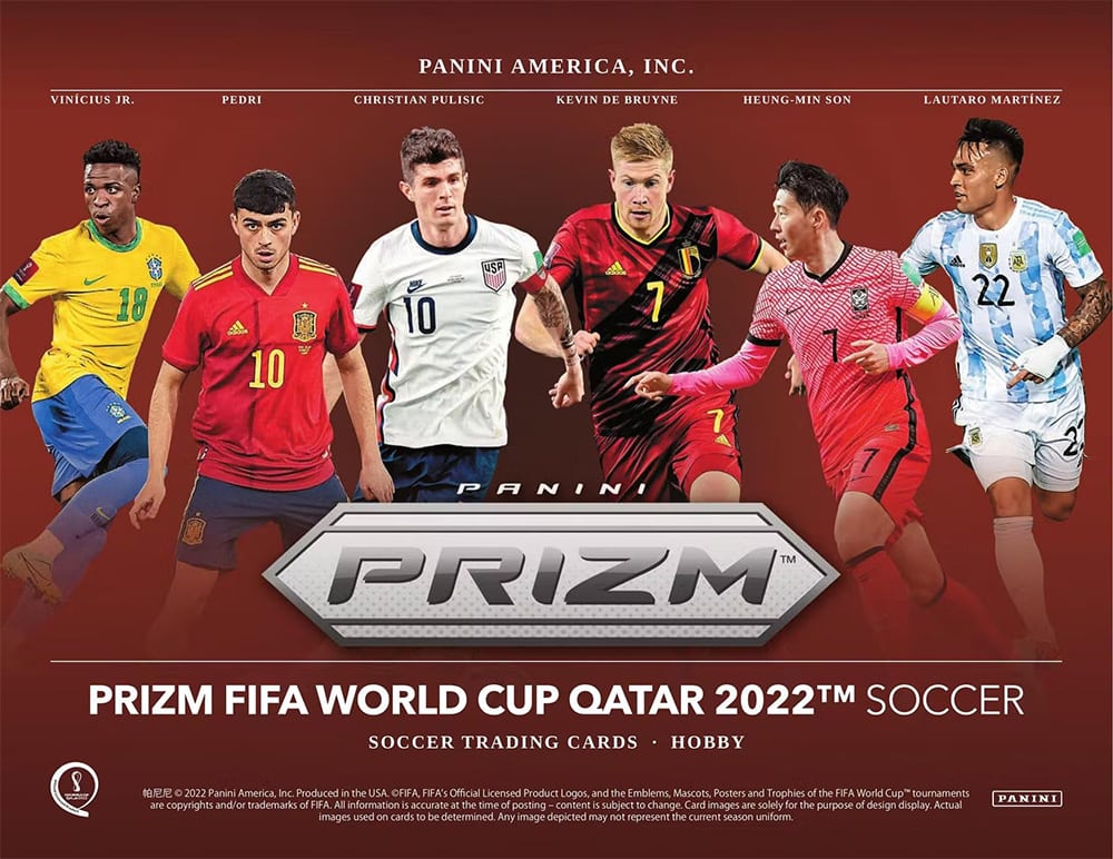 2022 Panini Prizm World Cup Soccer Hobby Box