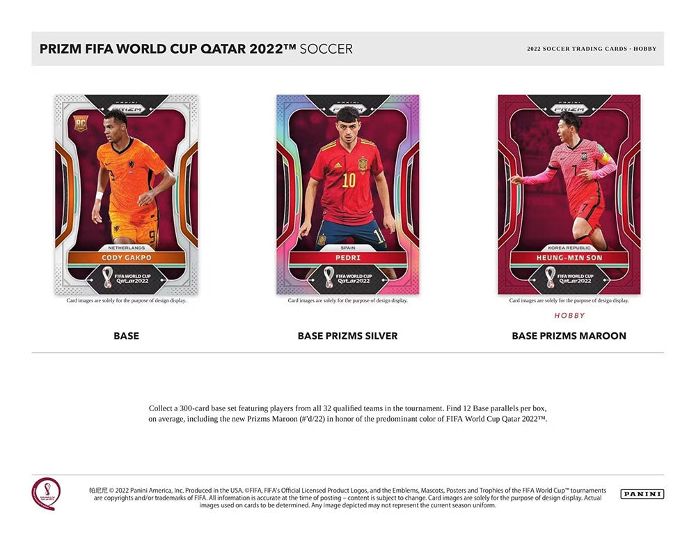 2022 Panini Prizm World Cup Soccer Hobby Box