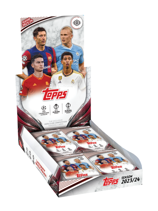 2023-24 Topps UEFA Club Competitions Soccer Hobby Box
