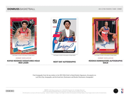 2023-24 Panini Donruss Basketball Hobby Box